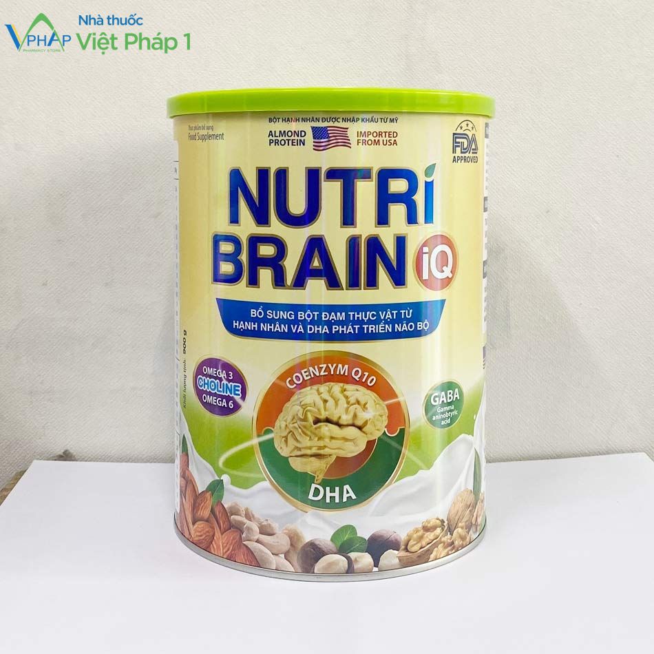 Hộp của sữa Nutri Brain IQ