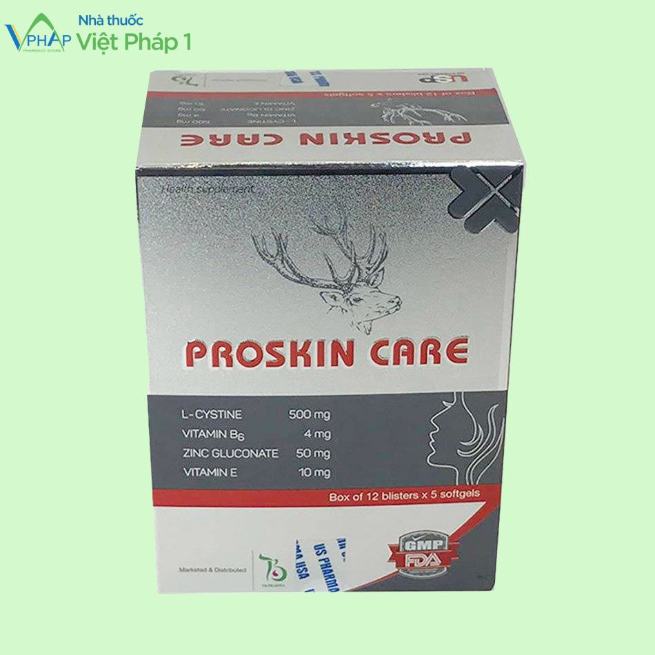 Hình ảnh hộp sản phẩm Proskin care