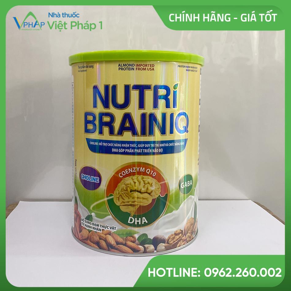 Sữa Nutri Brain IQ (Bao bì có thể thay đổi tùy từng đợt sản xuất)