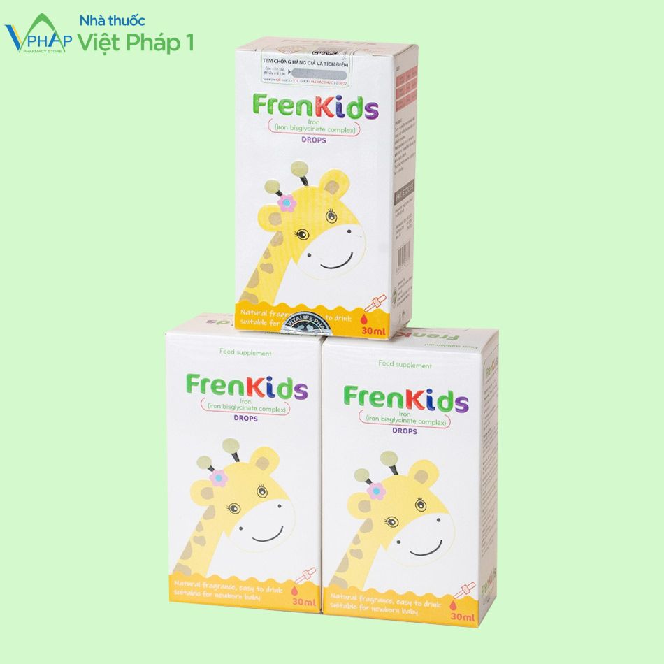 Sản phẩm FrenKids được phân phối tại Nhà Thuốc Việt Pháp 1