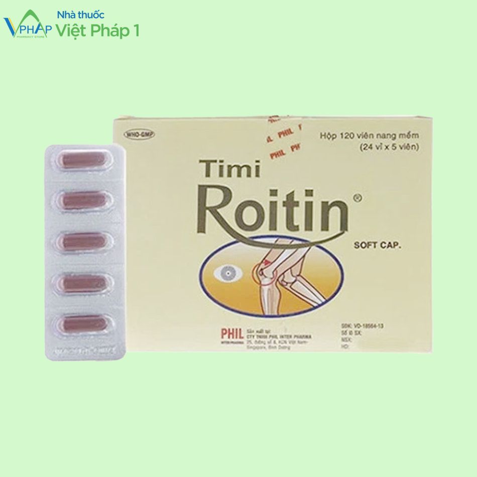 Hình ảnh hộp thuốc Timi Roitin