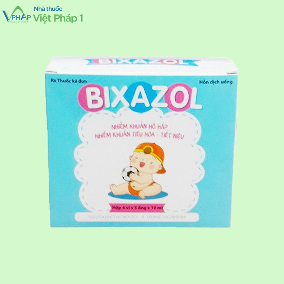 Hình ảnh hộp thuốc Bixazol 10ml