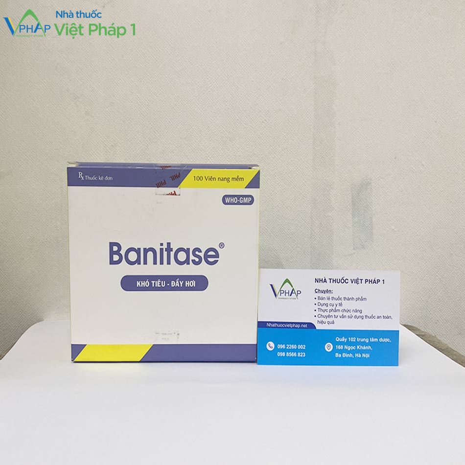 Thuốc kê đơn Banitase hiện đang được bán tại Nhà thuốc Việt Pháp 1