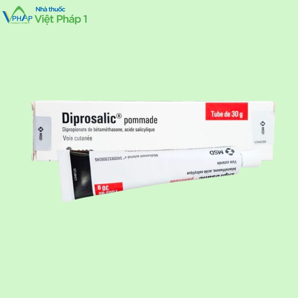 Hình ảnh thuốc Diprosalic Pommade 30mg