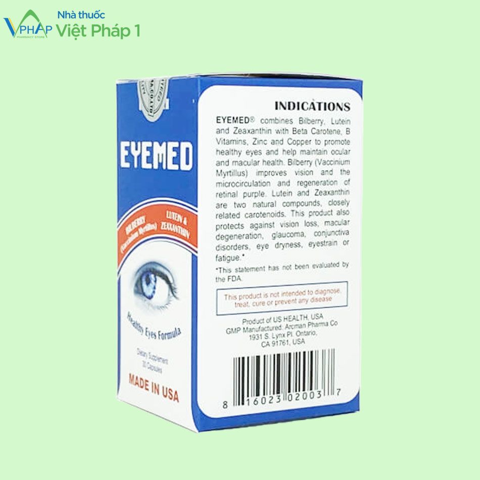 EyeMed xuất xứ từ Mỹ