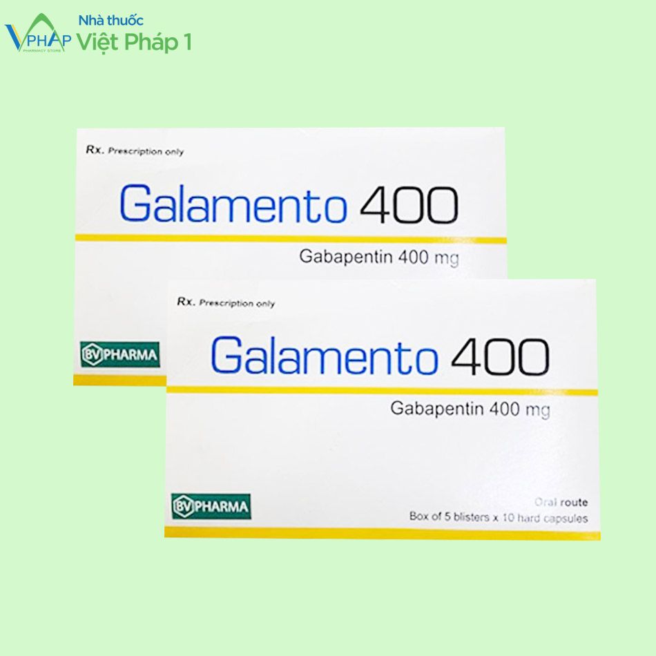 Galabento 400 điều trị và phòng ngừa bệnh động kinh