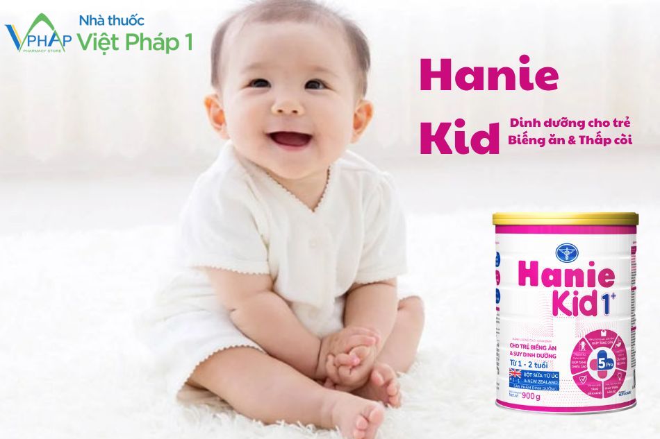 Hanie Kid - Sữa dinh dưỡng tăng cân khoẻ mạnh