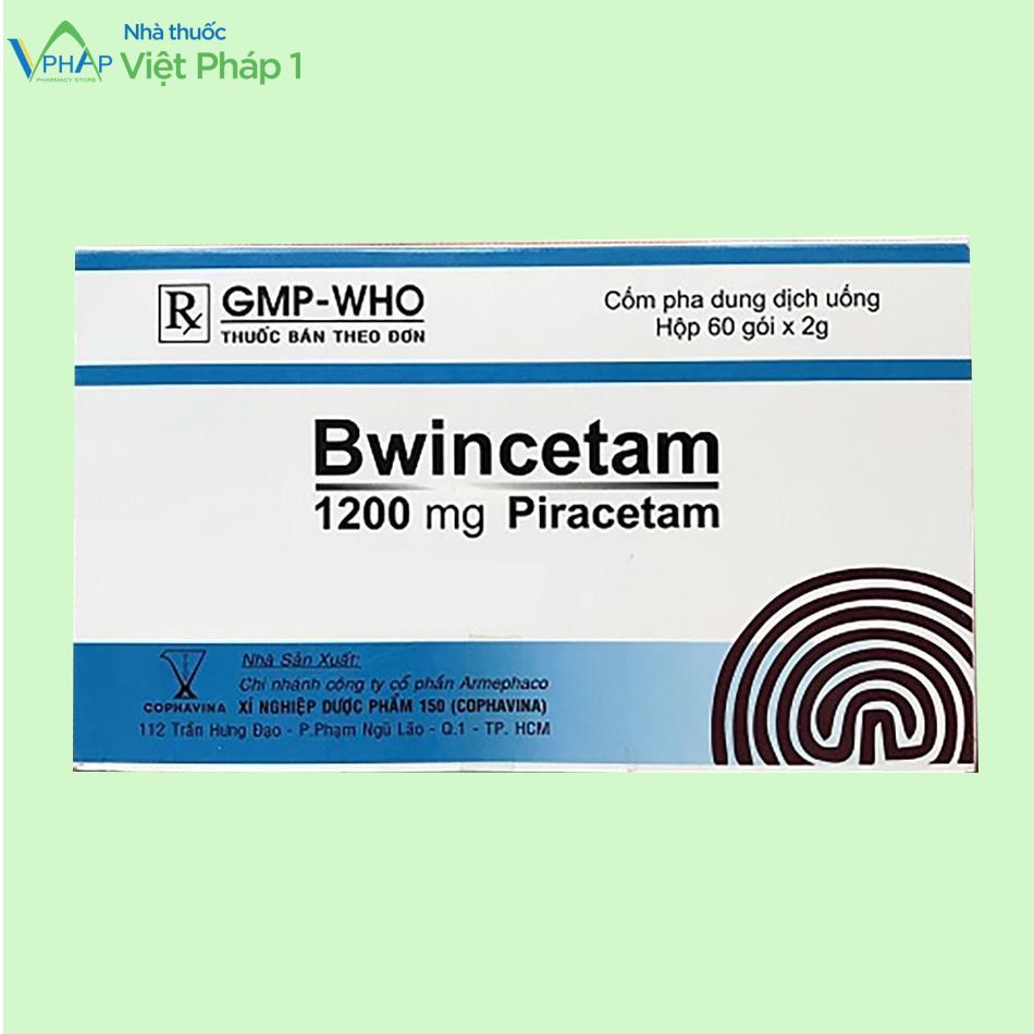 Hình ảnh thuốc Bwincetam 1200mg