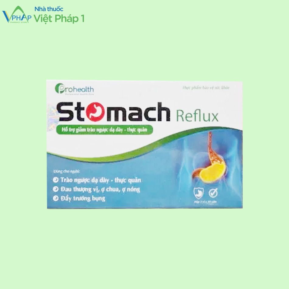 Stomach Reflux hỗ trợ điều trị trào ngược dạ dày - thực quản
