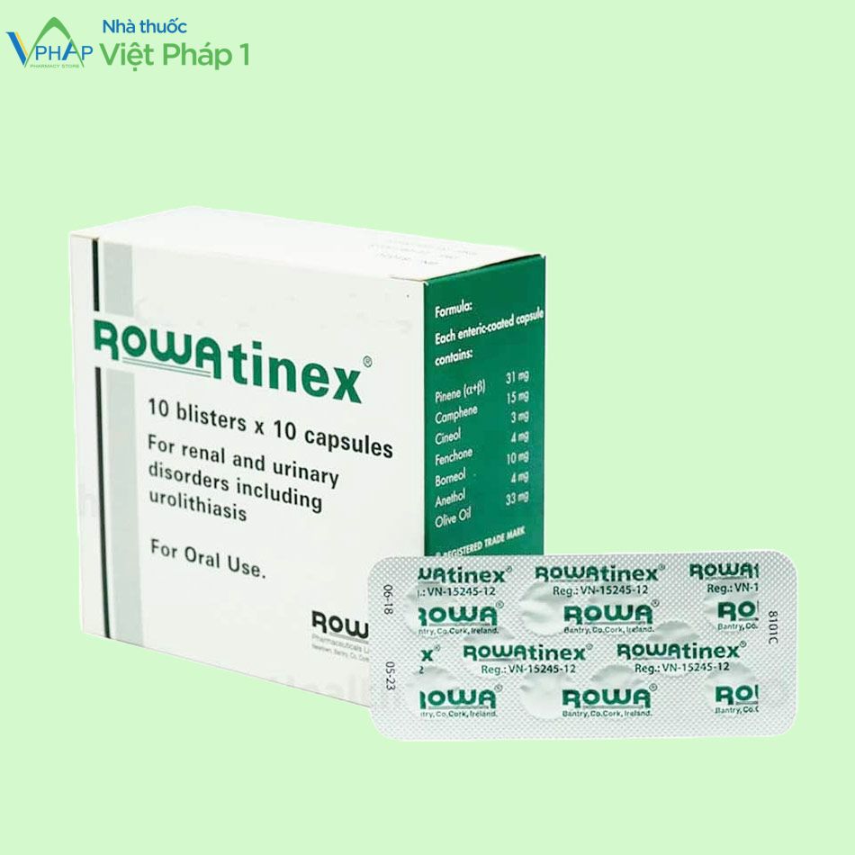 Tác dụng phụ thuốc Rowatinex