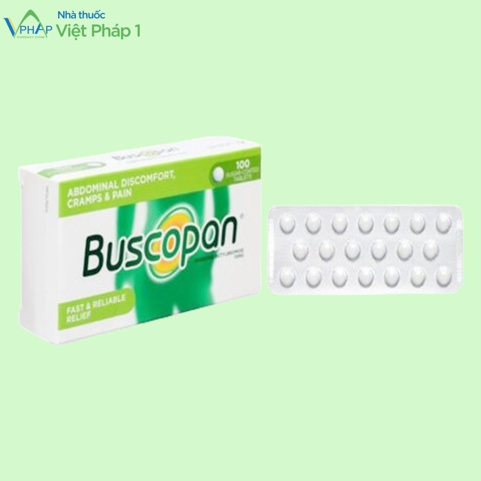 Tác dụng phụ ủa thuốc Buscopan 10mg