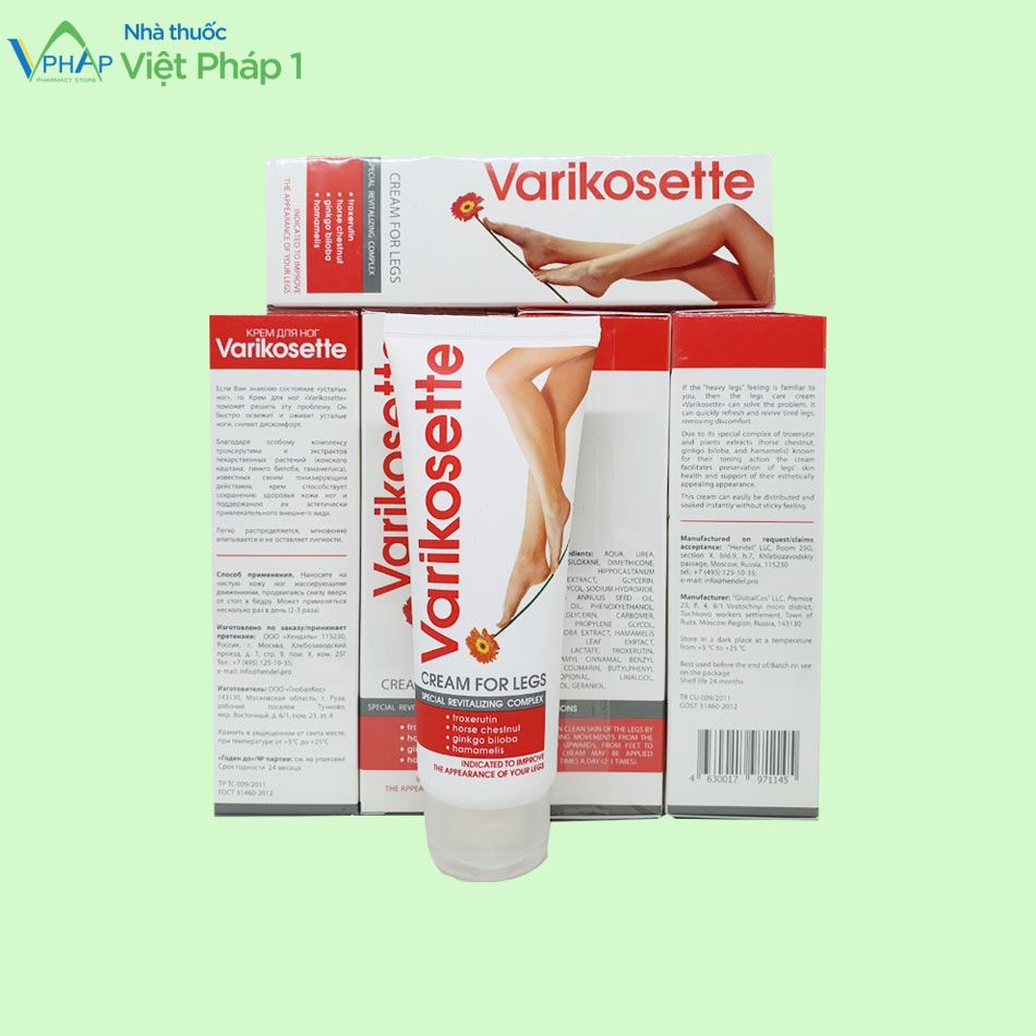 Varikosette hỗ trợ phòng ngừa bệnh suy giãn tĩnh mạch chân