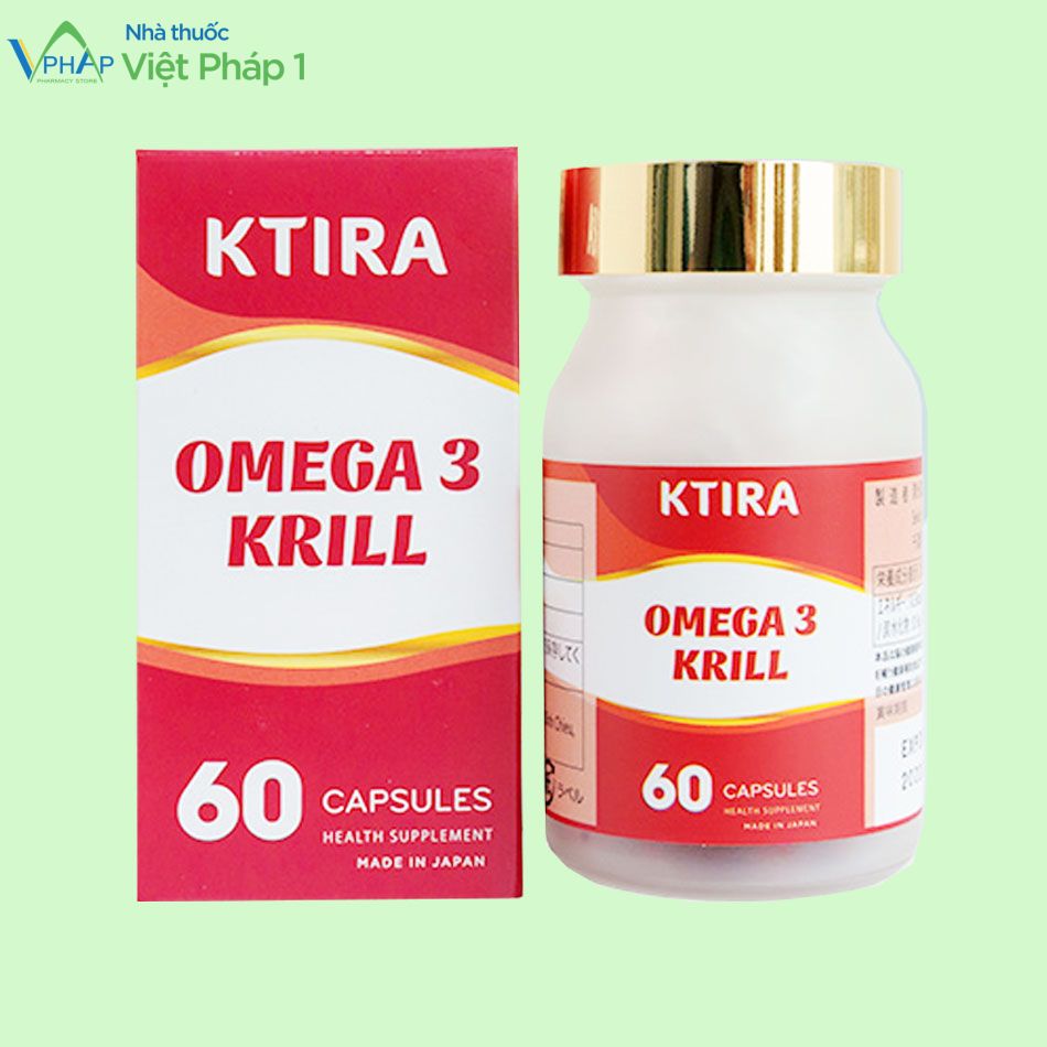 Hình ảnh sản phẩm bảo vệ sức khoẻ Omega 3 Krill