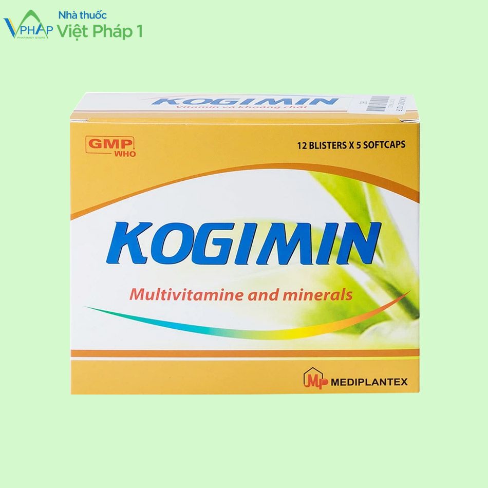 Hình ảnh: Thuốc Kogimin bổ sung các chất thiết yếu cho người bị thiếu hụt