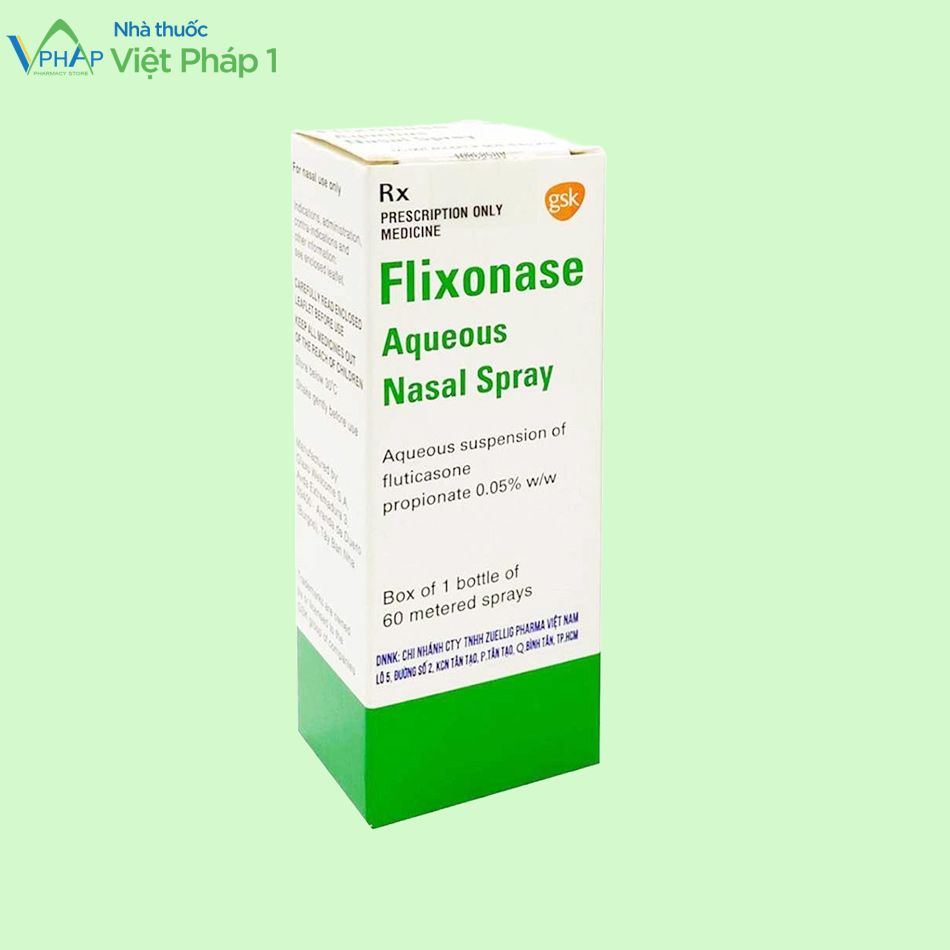 Liều dùng thuốc xịt mũi Flixonase Aqueous Nasal Spray