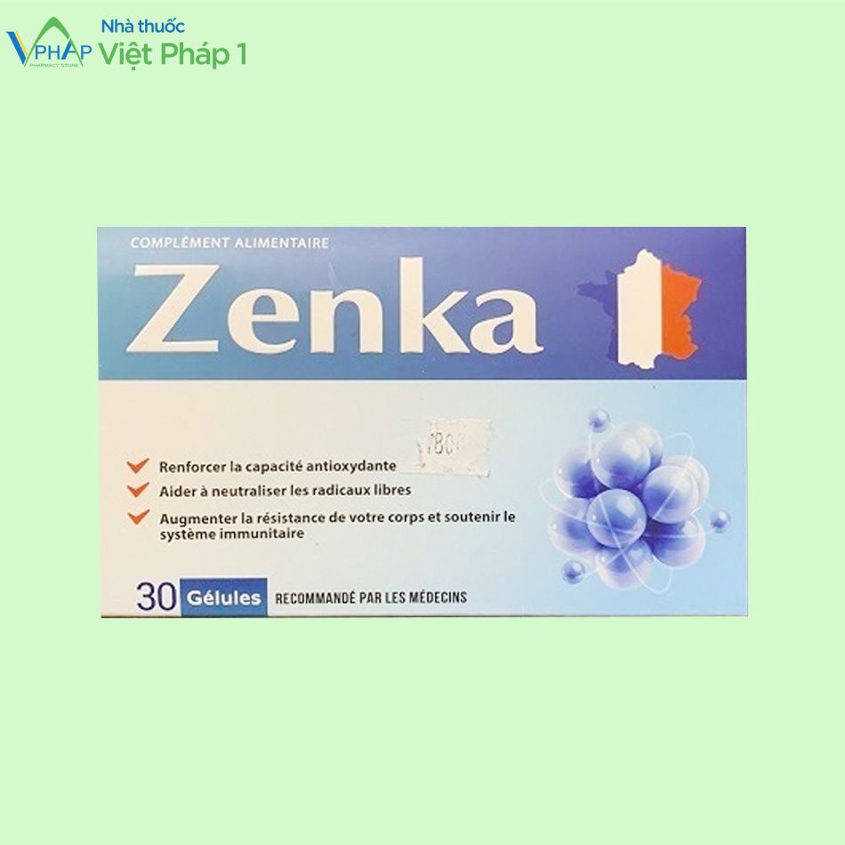 Hình ảnh hộp sản phẩm Zenka