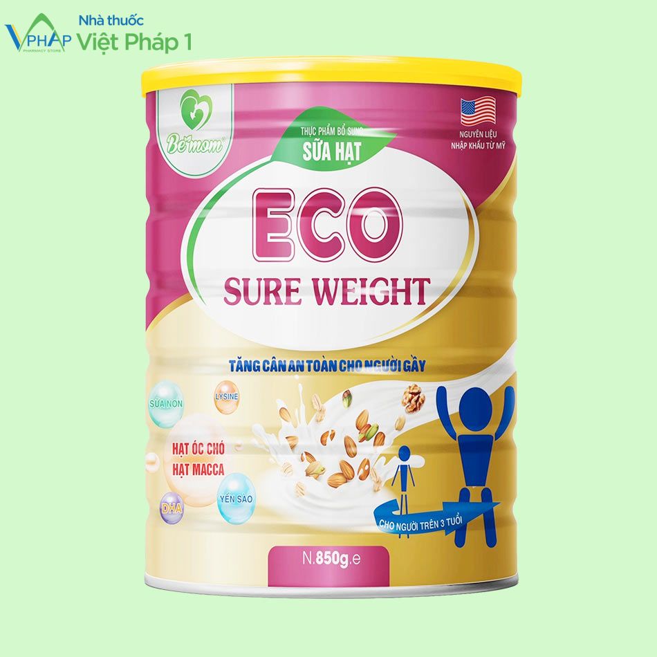 ECO Sure Weight hộp 850gr