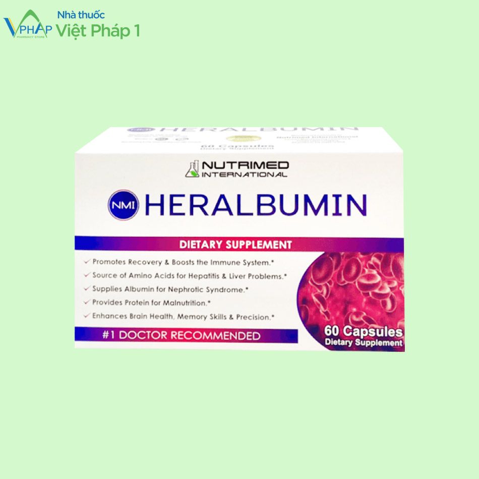 Heralbumin giúp phục hồi và nâng cao sức khỏe