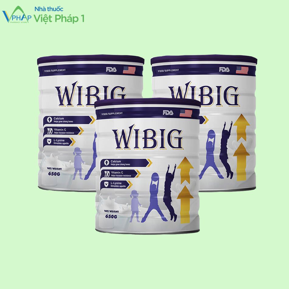 Sữa non Wibig hỗ trợ tăng chiều cao vượt trội