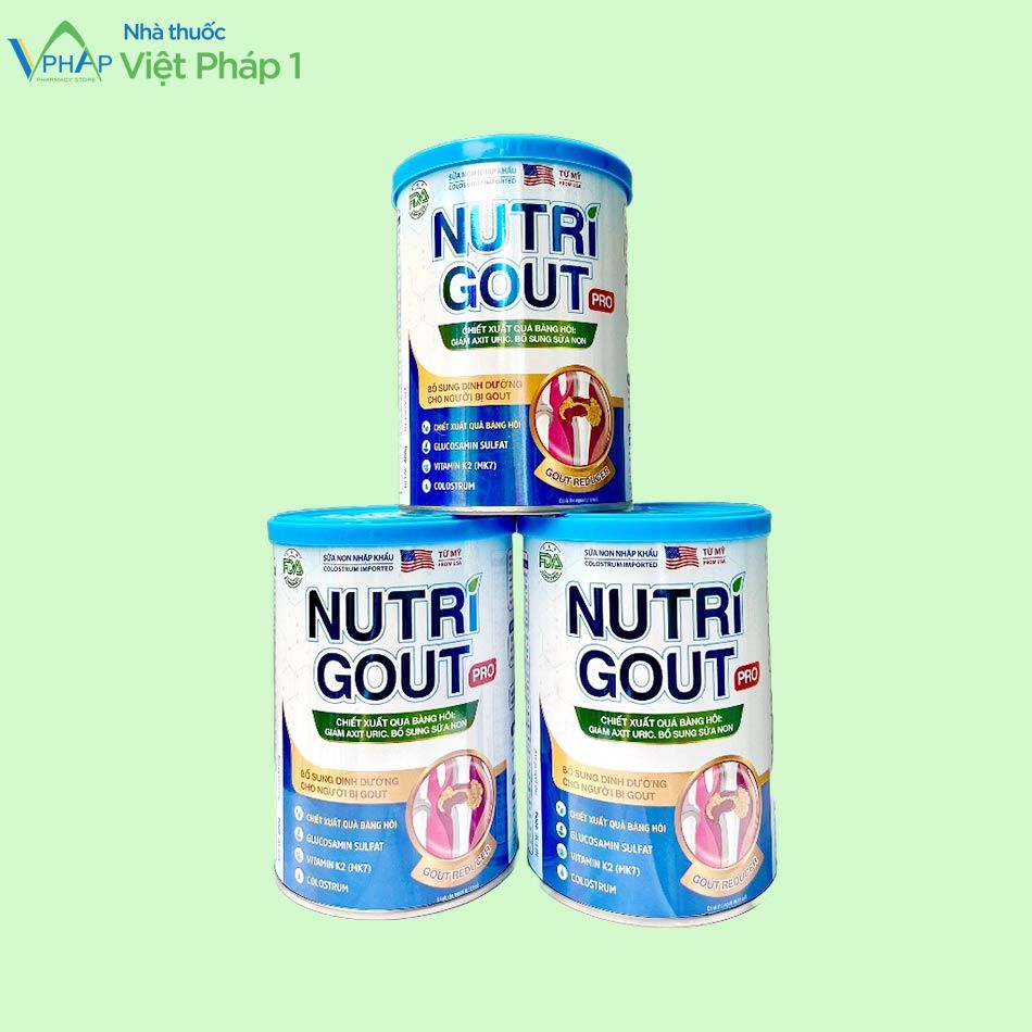 Lưu ý khi dùng Nutri Gout Pro