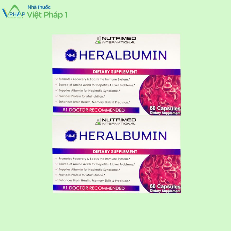 Heralbumin hỗ trợ tăng cường hệ miễn dịch