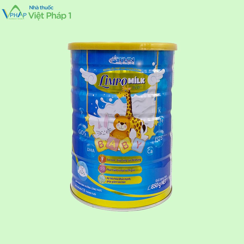 Sữa bột Limpo Milk Baby hộp 850g