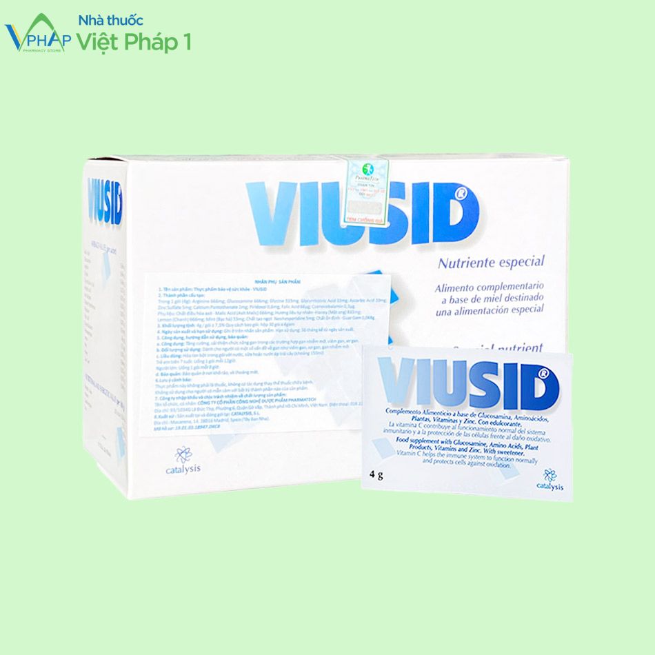 Hình ảnh hộp sản phẩm Viusid