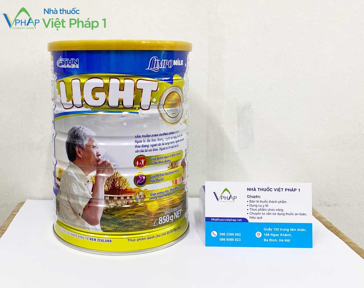 Sữa Limpo Milk Light được phân phối chính hãng tại Nhà Thuốc Việt Pháp 1