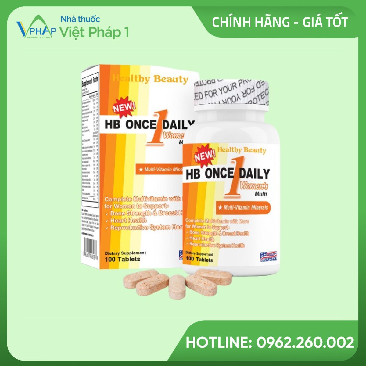 Healthy Beauty HB Once Daily Women Multi
