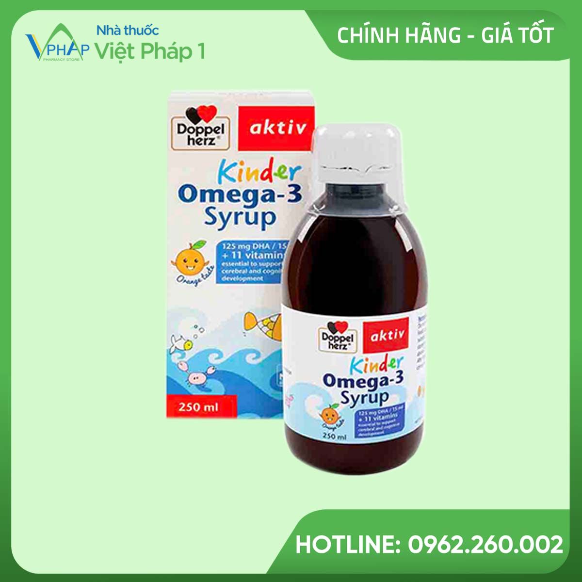 Hình ảnh sản phẩm Kinder Omega-3 Syrup