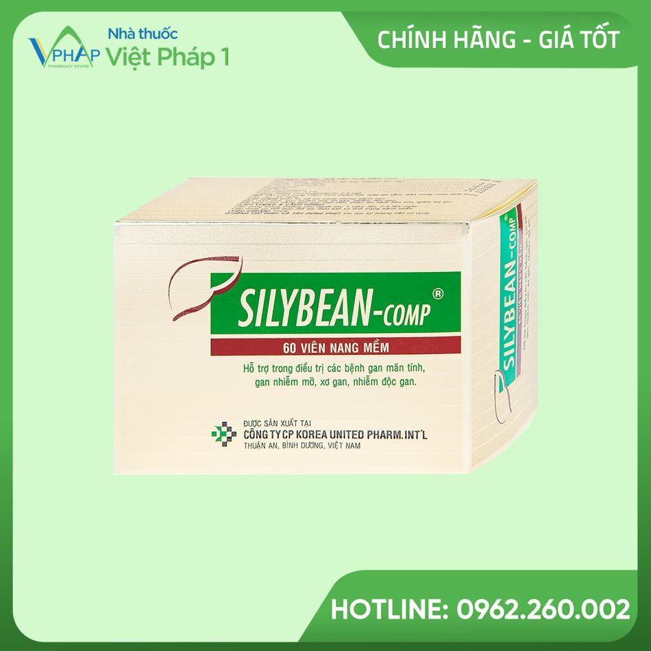 Hình ảnh hộp của thuốc Silybean