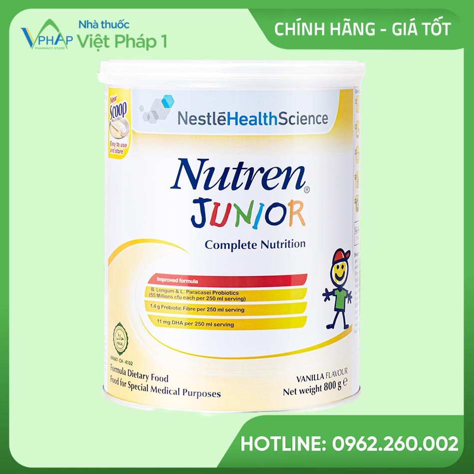 Sữa Nutren Junior 800g