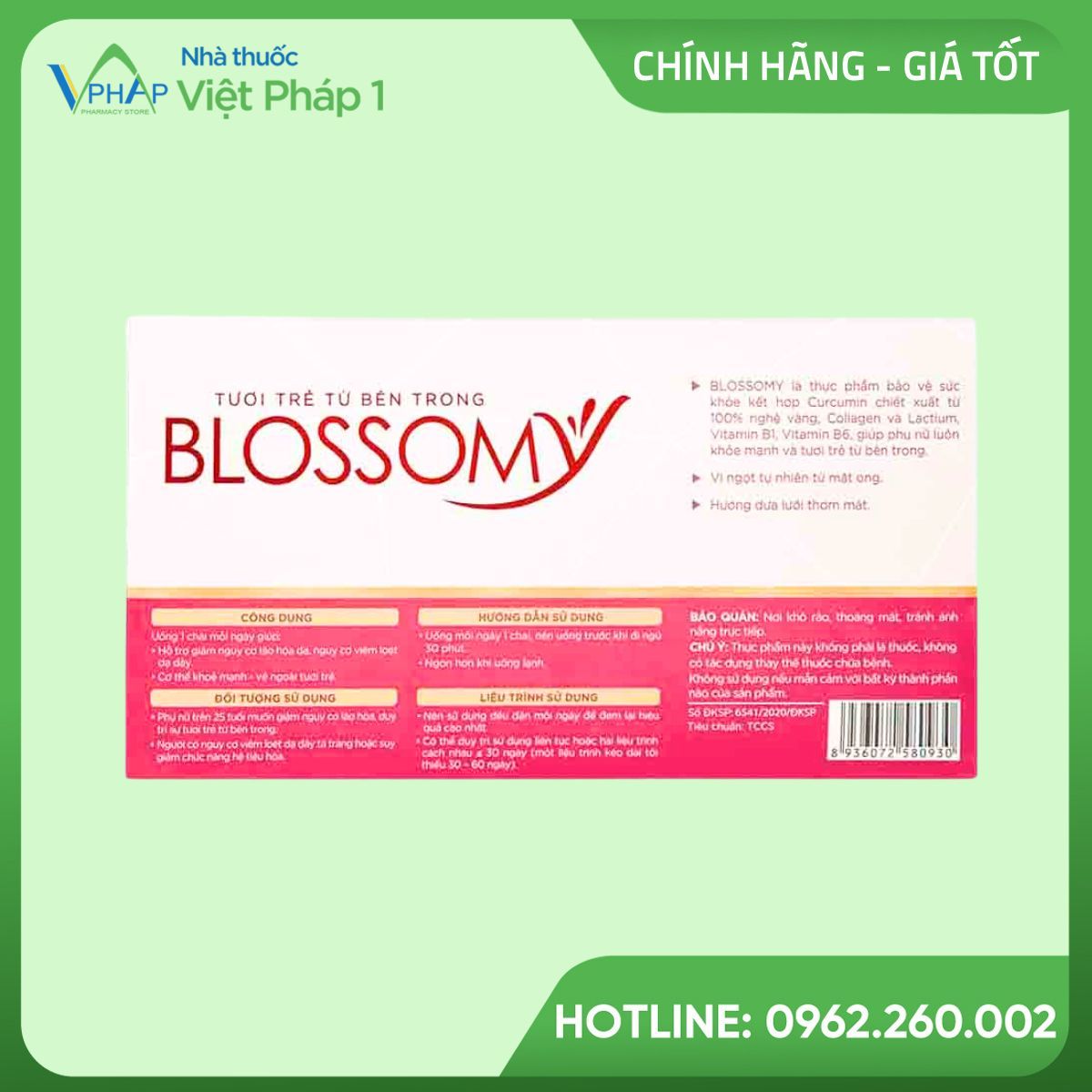 Review Collagen Blossomy có tốt không? Của nước nào? Giá bao nhiêu?