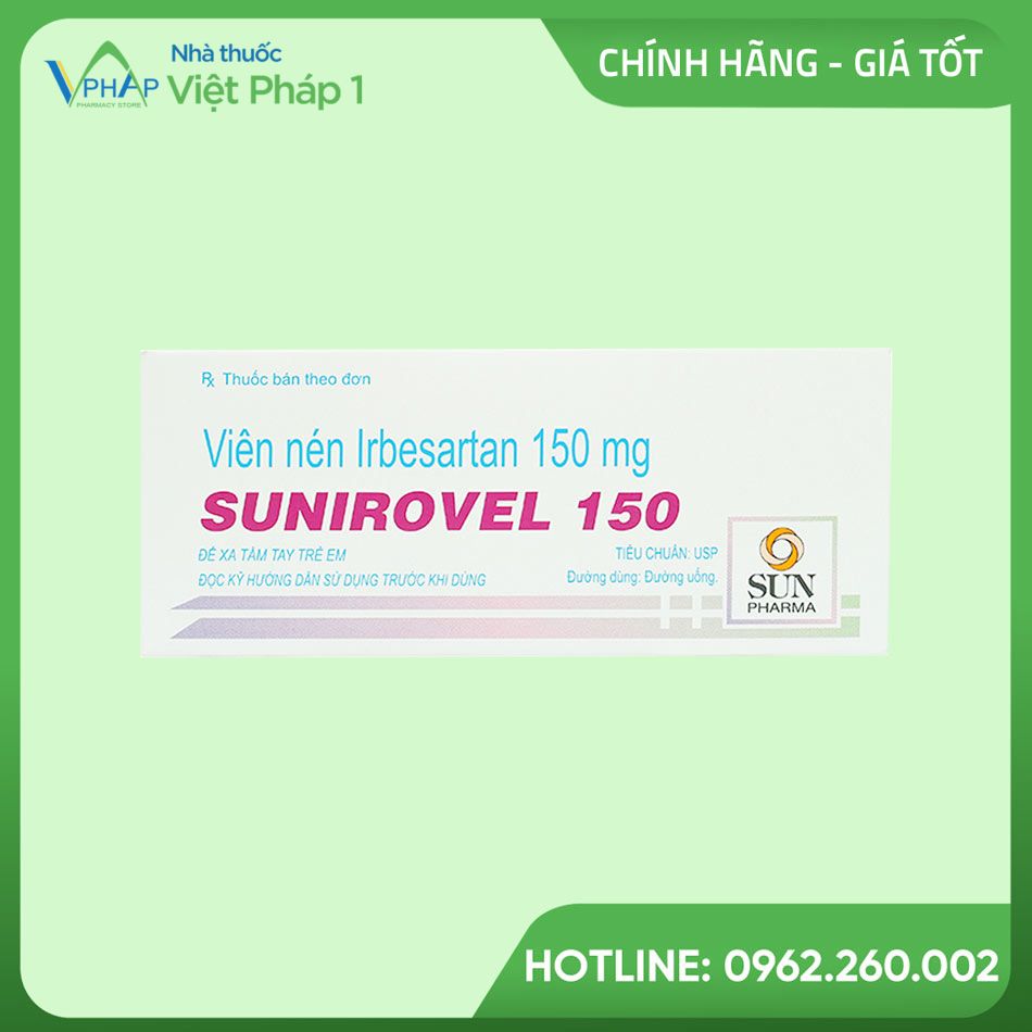 Hình ảnh của thuốc Sunirovel 150