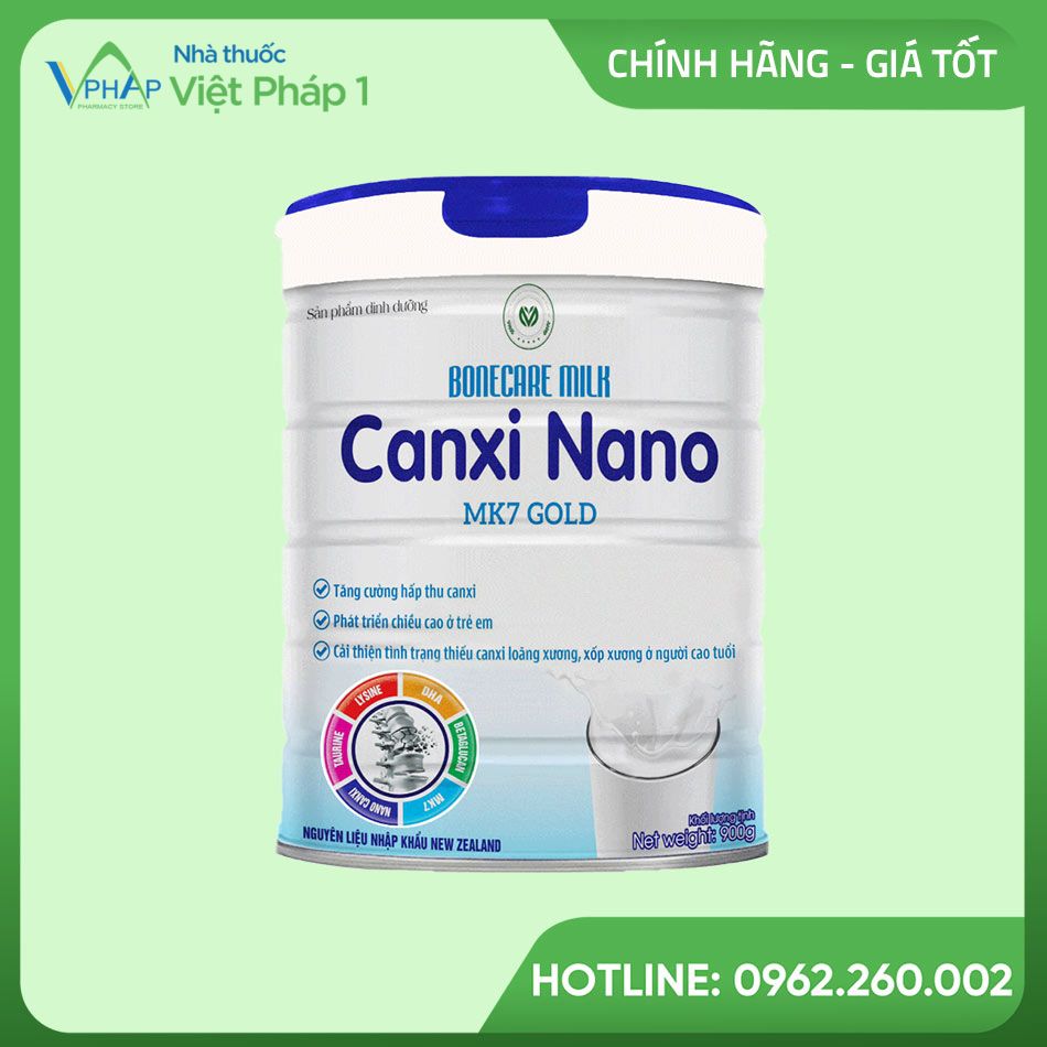 Sữa Canxi Nano MK7 Gold