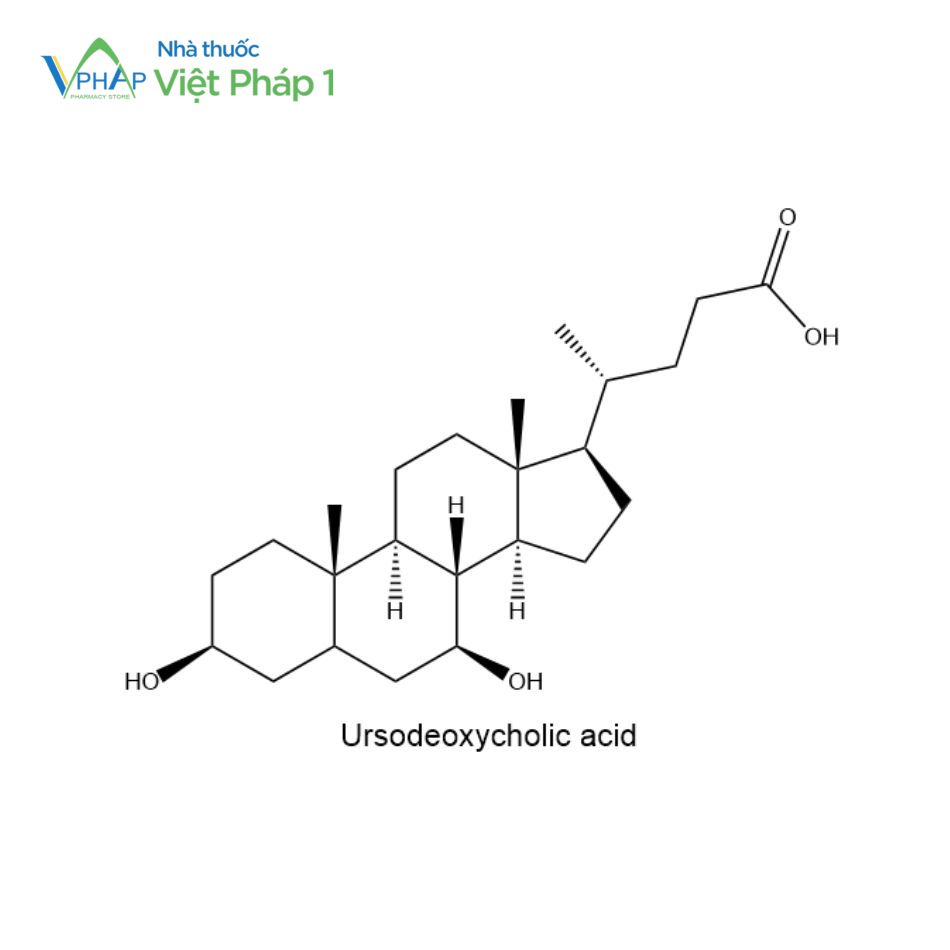 Công thức Ursodeoxycholic acid