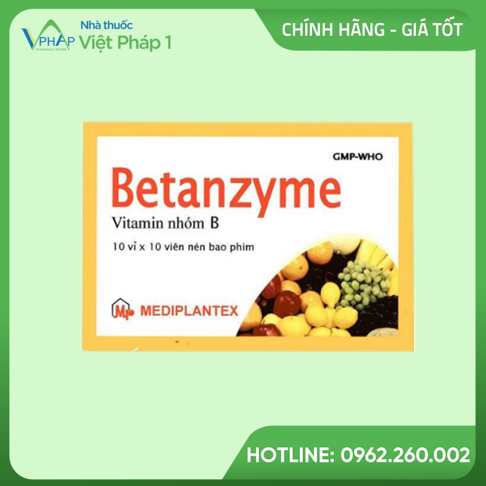 Hình ảnh thuốc Betanzyme