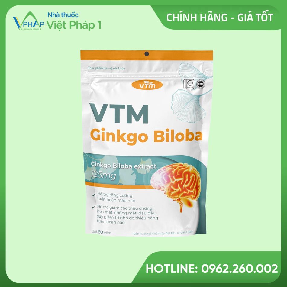 Hình ảnh của sản phẩm VTM Ginkgo Biloba