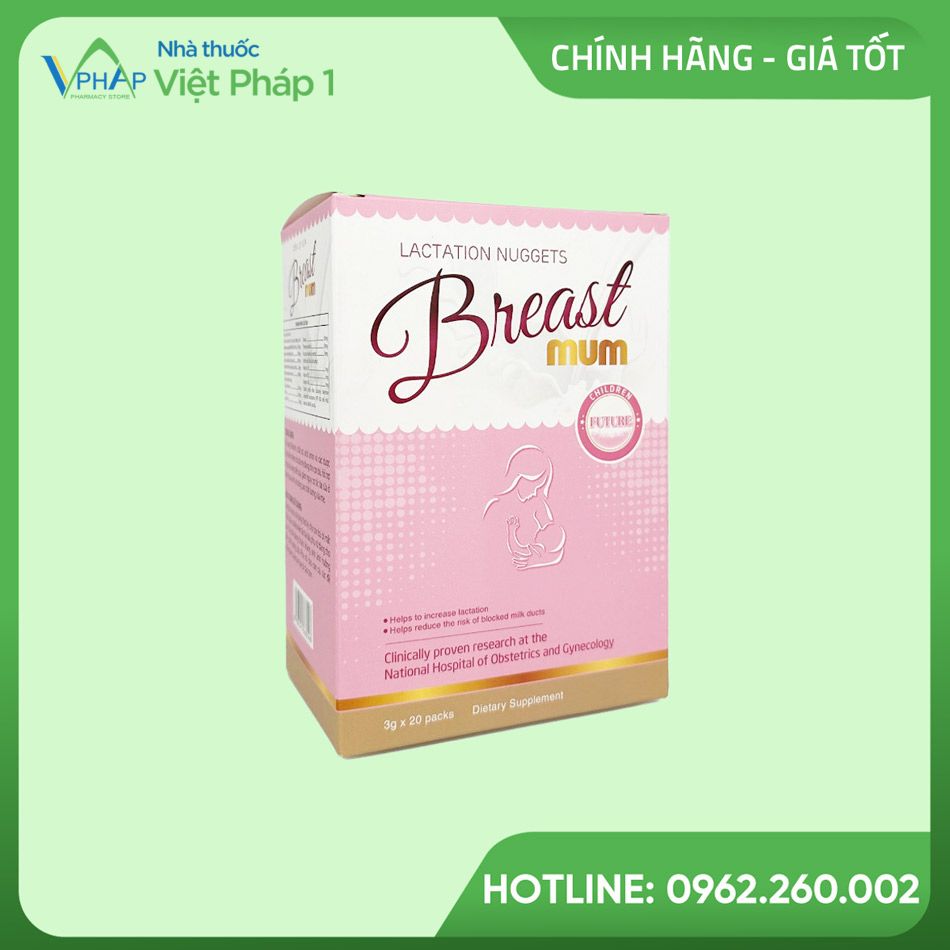 Hình ảnh của sản phẩm Cốm lợi sữa Breastmum