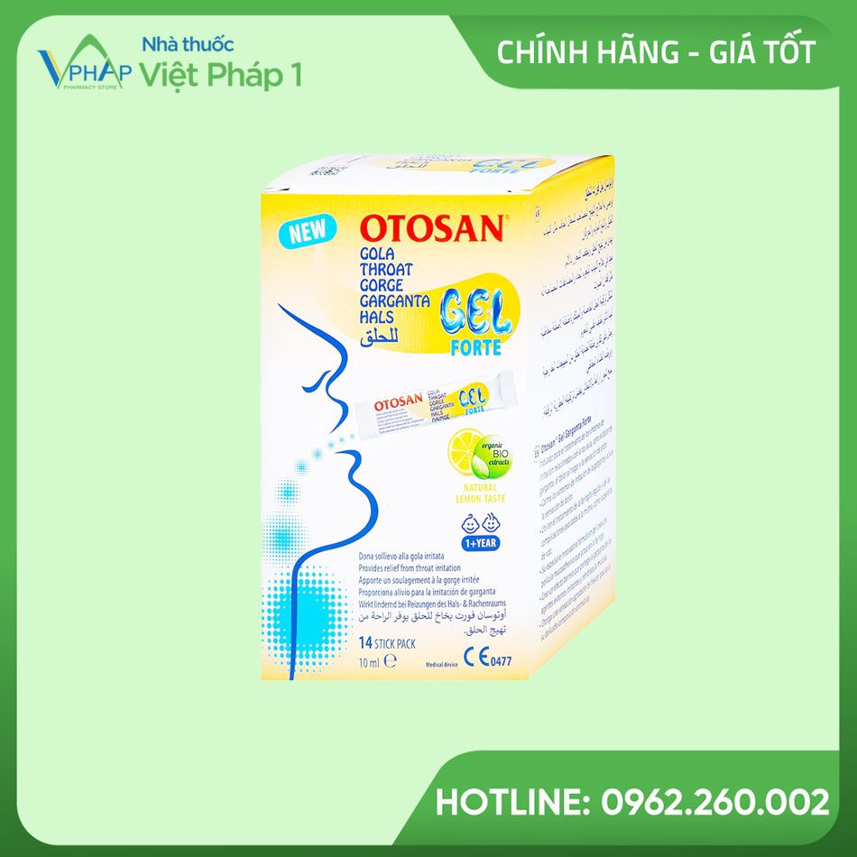 Hình ảnh của sản phẩm Otosan Throat Gel Forte