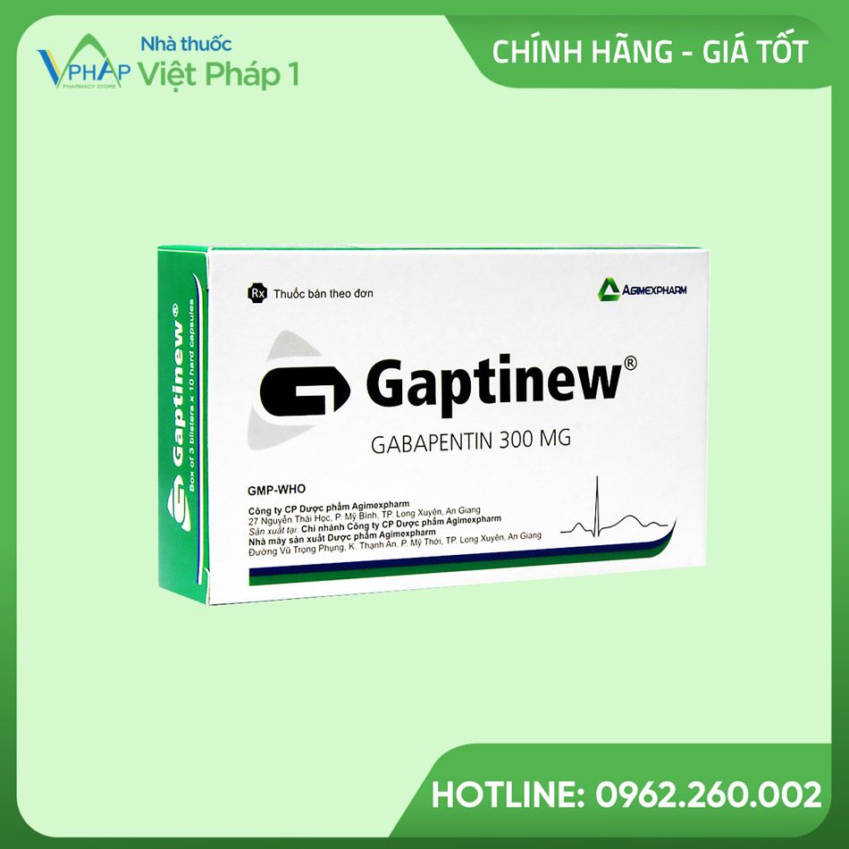 Hình ảnh của hộp thuốc Gaptinew