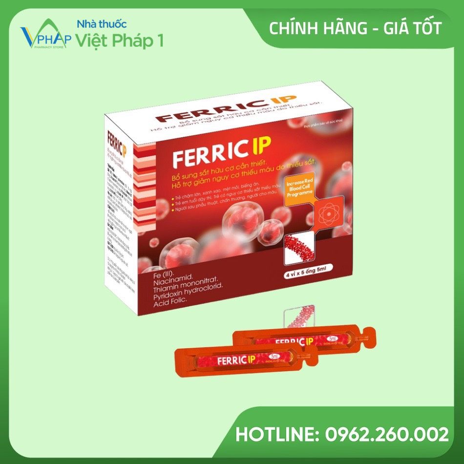 Hộp và ống Ferric IP