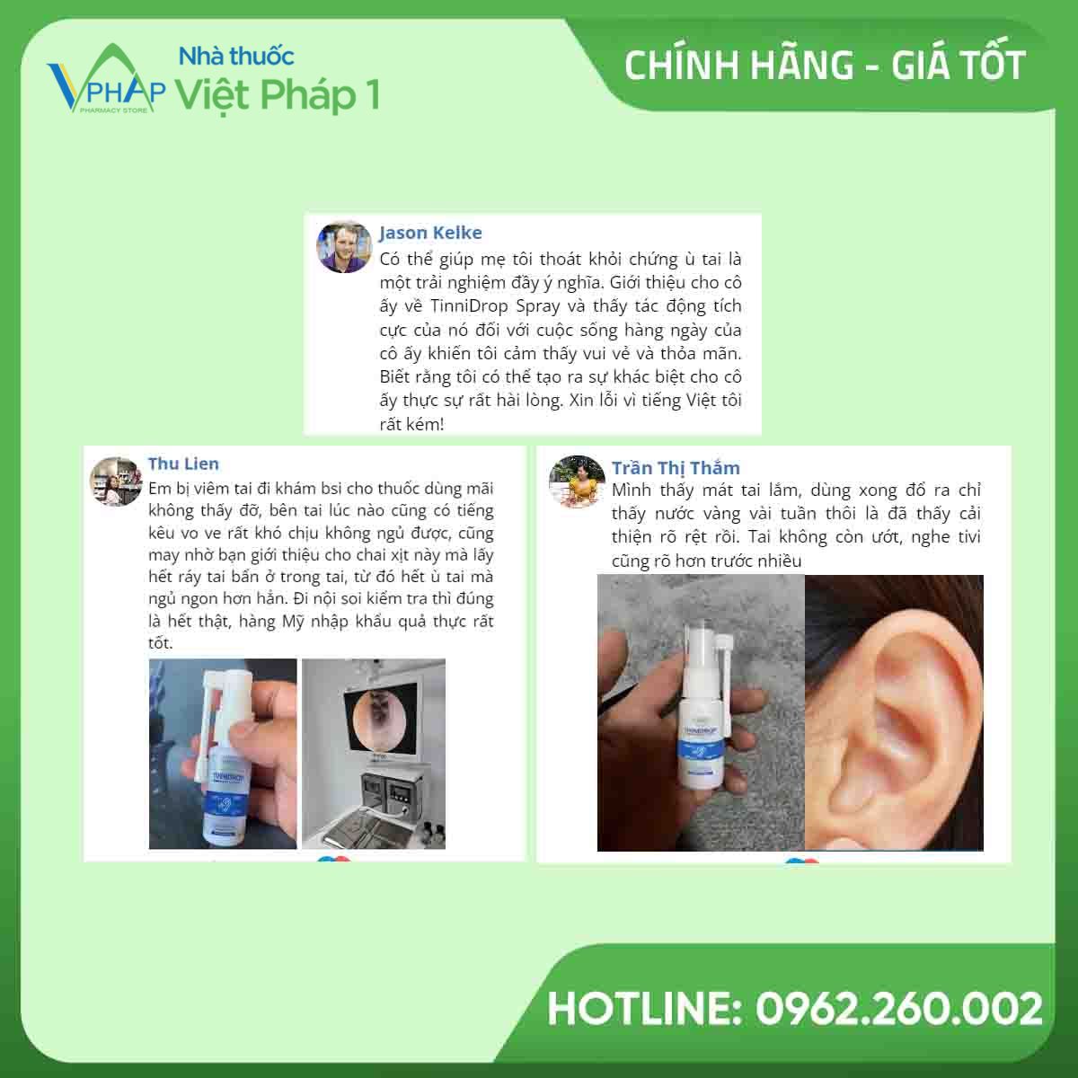 Review dung dịch giảm ù tai