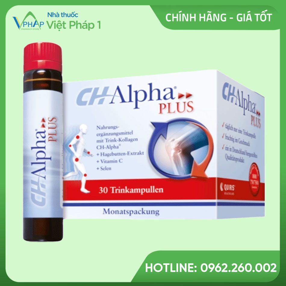 CH-Alpha Plus hỗ trợ sức khỏe sụn khớp