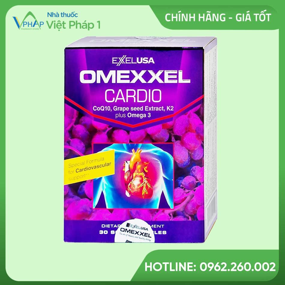 Hộp 30 viên Omexxel Cardio