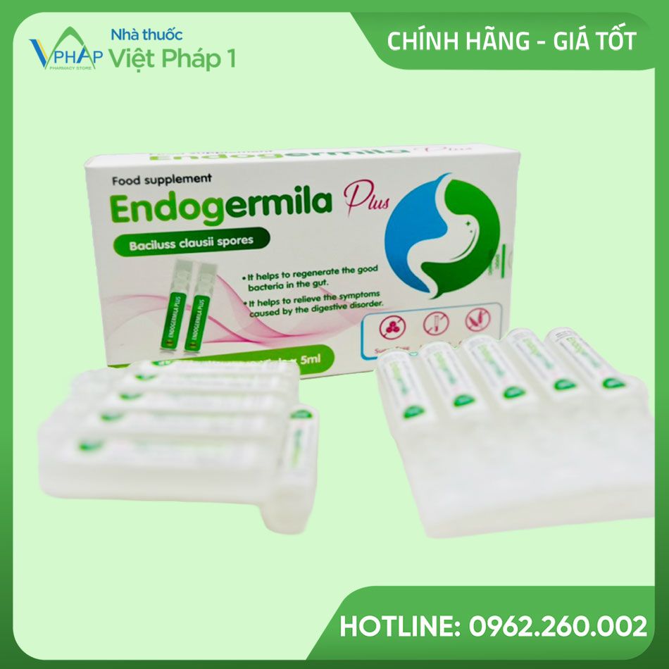 Hộp và ống Endogermila Plus