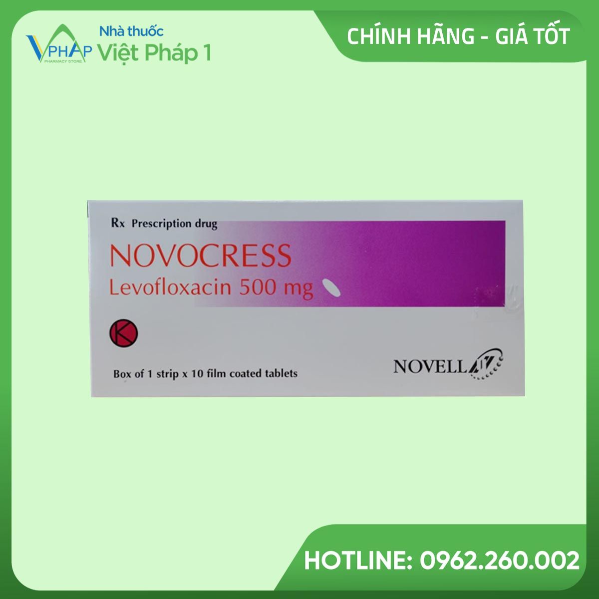 Thuốc Novocress 500mg