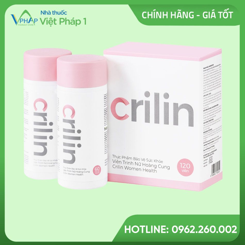 Viên uống trinh nữ hoàng cung Crilin Woman Health