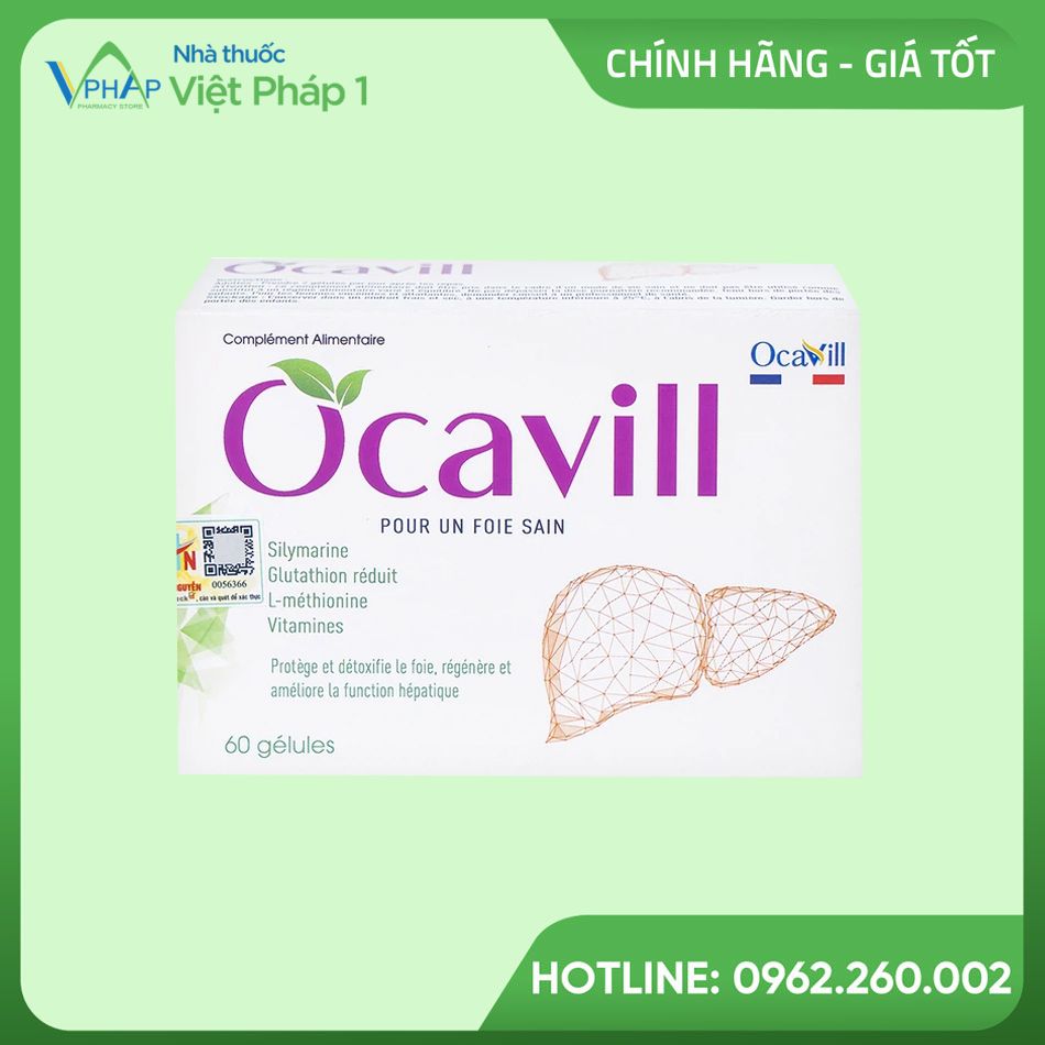 Hình ảnh bao bì bên ngoài sản phẩm Ocavill