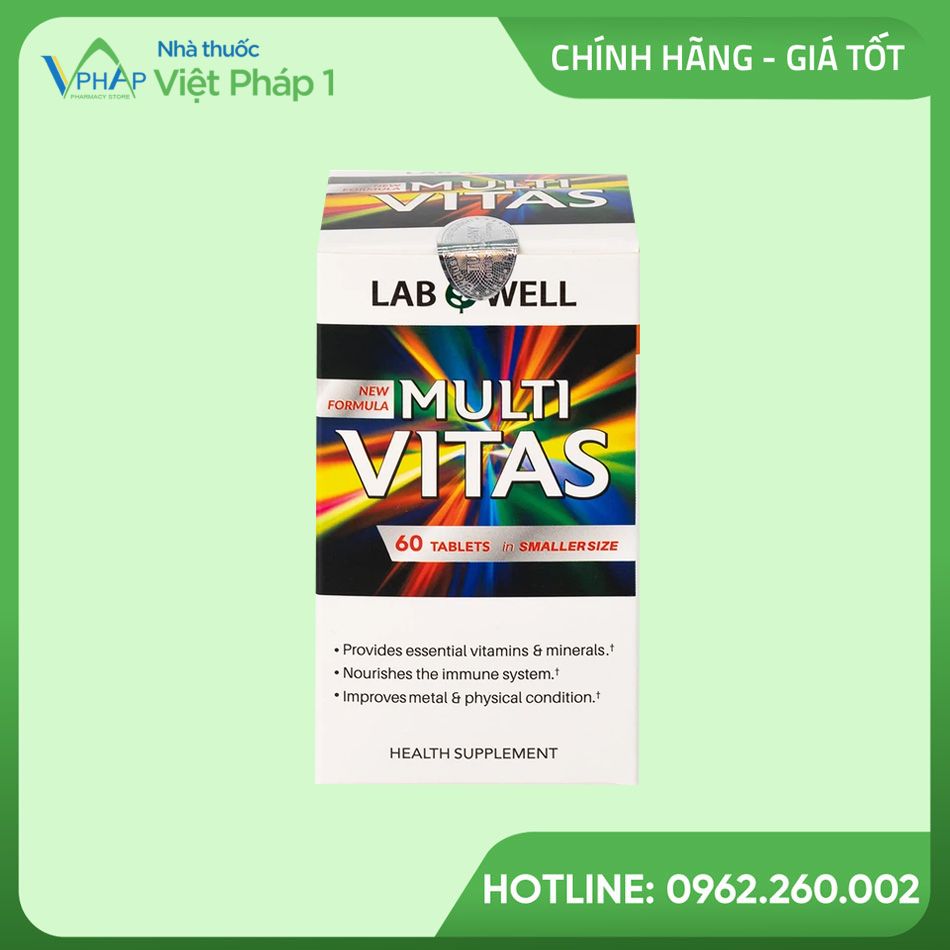 Hình ảnh bao bì sản phẩm Multi Vitas